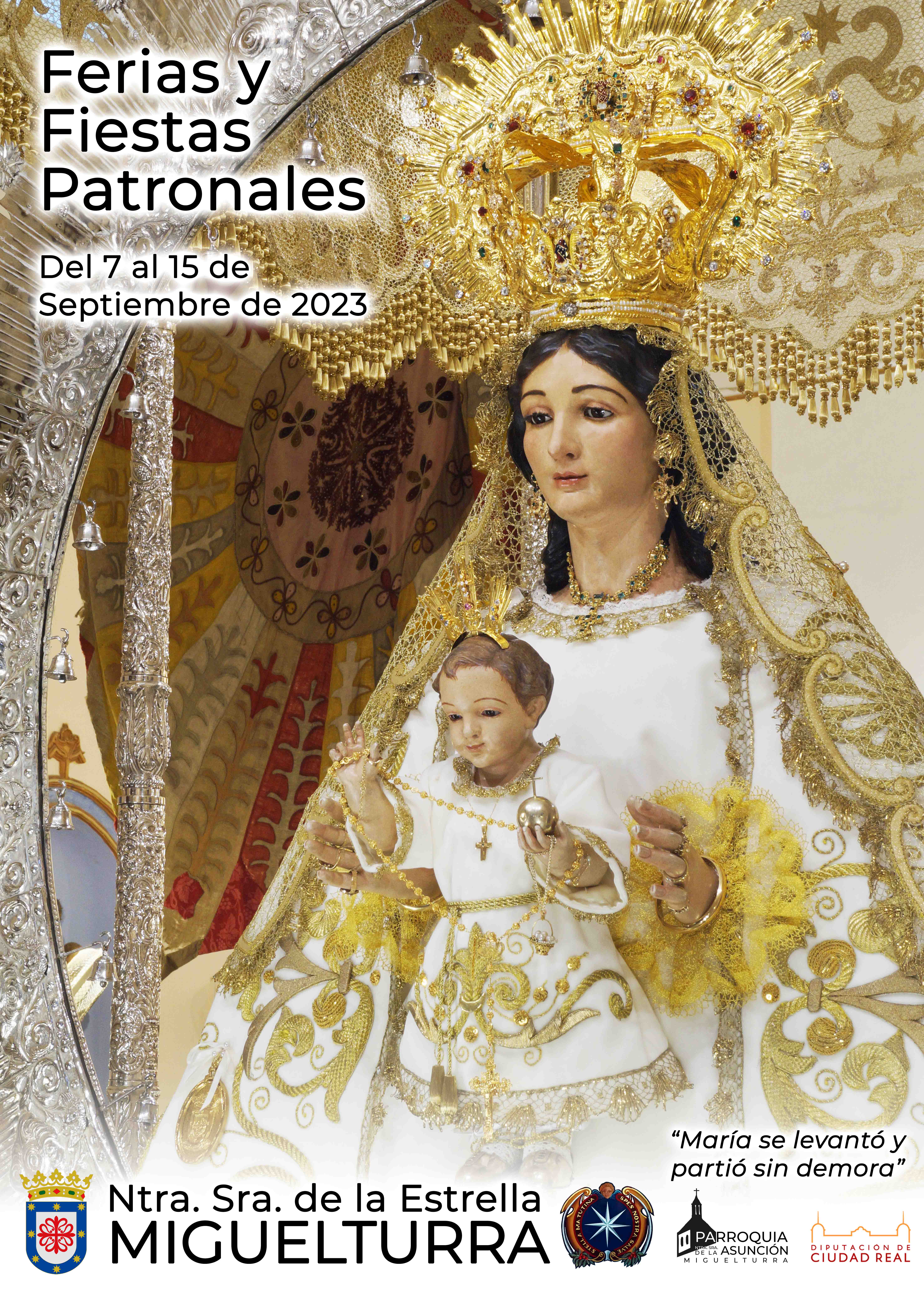 Ferias y Fiestas en honor a la Virgen de la Estrella 2023 Miguelturra